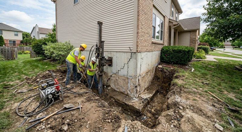 Foundation Repair in Tiverton, RI