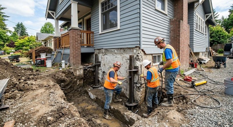 Foundation Repair in Tiverton, RI