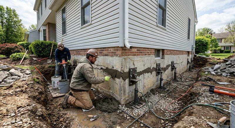 Basement Foundation Repair in Bristol County, MA