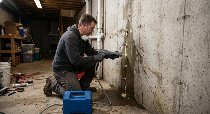 Basement Foundation Repair in Fall River, MA