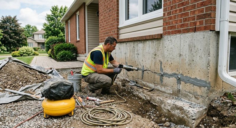 Basement Foundation Repair in Little Compton, RI