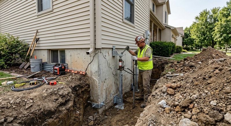 Basement Foundation Repair in Raynham, MA