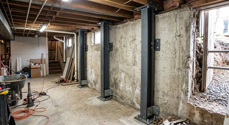 Basement Stabilization in Tiverton, RI