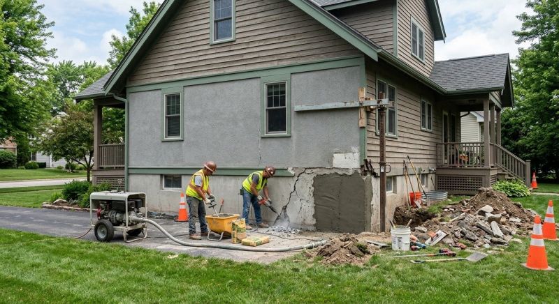Building Foundation Repair in Fall River, MA