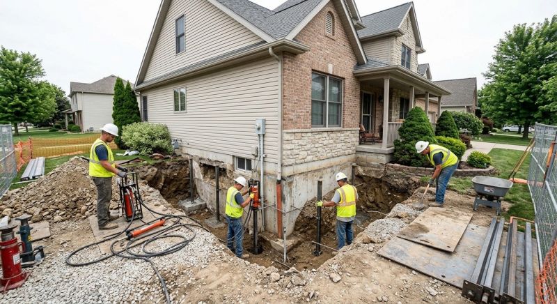 Building Foundation Repair in Johnston, RI