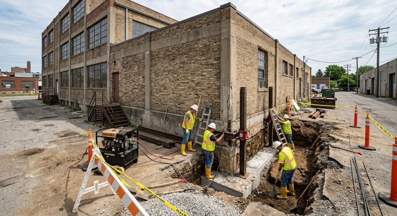 Building Foundation Repair in Rehoboth, MA