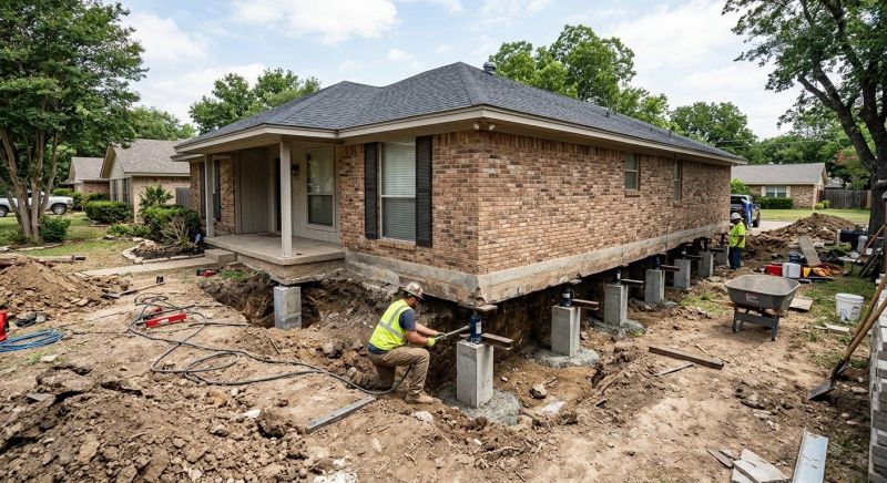 Concrete Foundation Leveling in Attleboro, MA