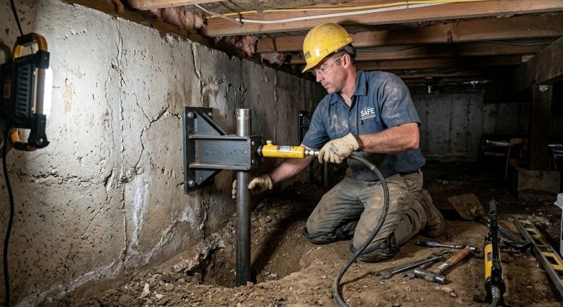 Concrete Foundation Leveling in East Taunton, MA