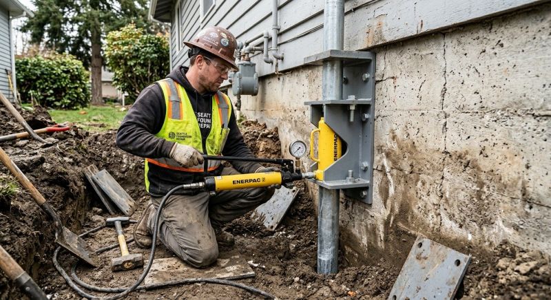 Concrete Foundation Leveling in Little Compton, RI