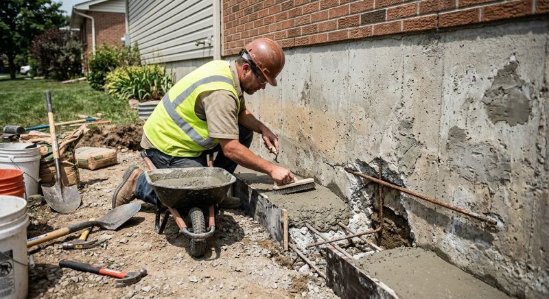 Concrete Foundation Repair in Fall River, MA