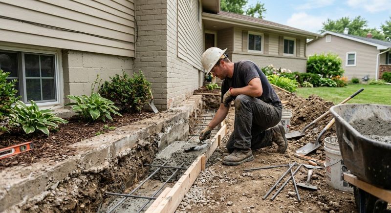 Concrete Foundation Repair in Rochester, MA