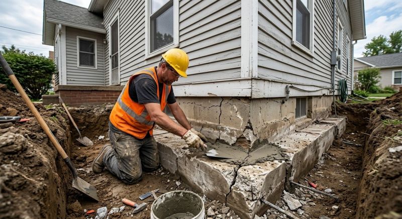 Concrete Foundation Repair in Warwick, RI