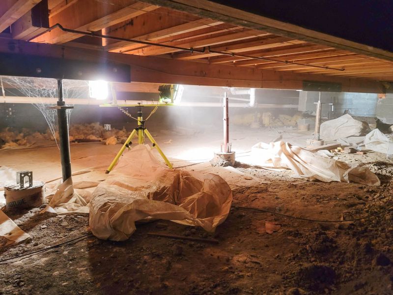 Crawlspace Foundation Repair in Pawtucket, RI