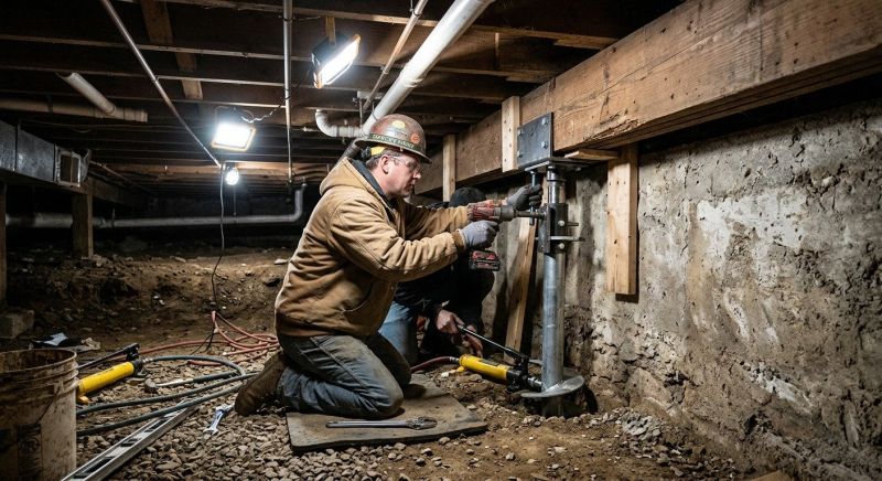 Crawlspace Foundation Repair in Swansea, MA
