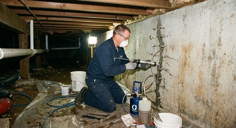 Crawlspace Foundation Repair in Wakefield, RI