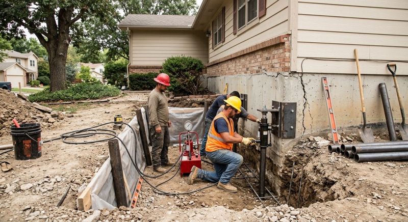 Foundation Damage Repair in Fall River, MA