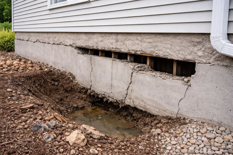 Foundation Damage Repair in Lakeville, MA