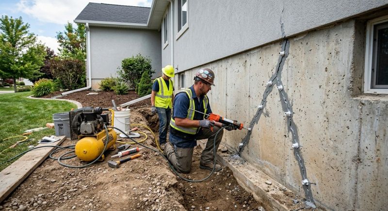 Foundation Damage Repair in North Kingstown, RI