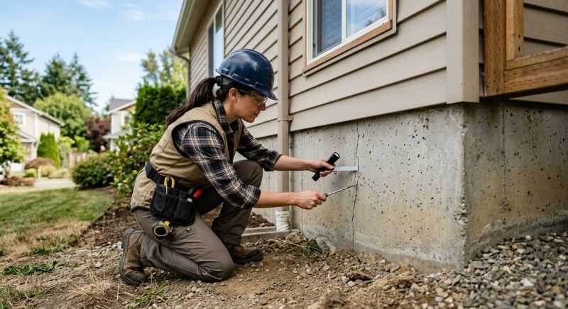 Foundation Inspection in Tiverton, RI