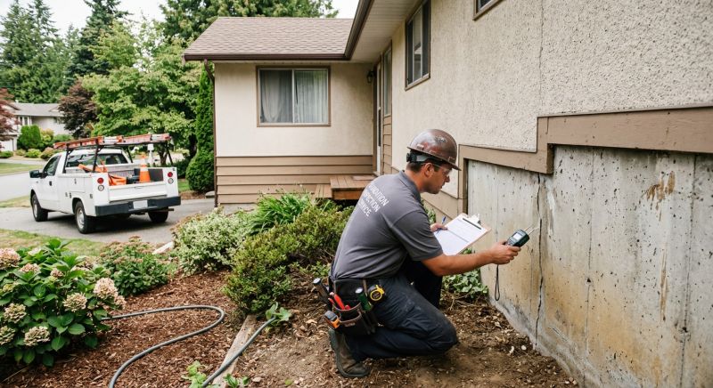 Foundation Inspection in Tiverton, RI