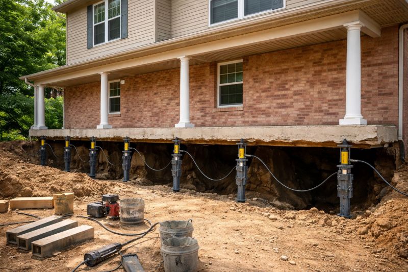 Foundation Jacking in Dighton, MA