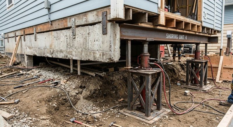 Foundation Jacking in Mattapoisett, MA