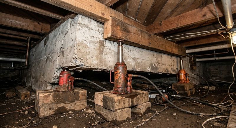 Foundation Jacking in New Bedford, MA