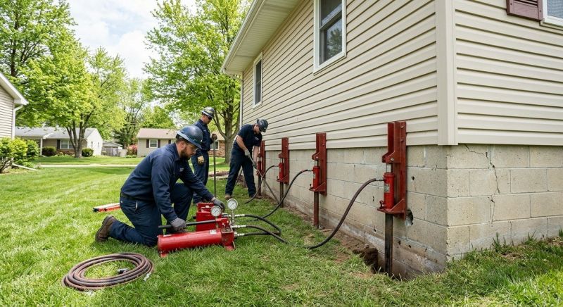 Foundation Jacking in Rochester, MA