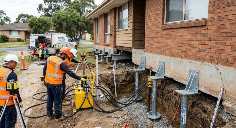 Foundation Jacking in Saunderstown, RI