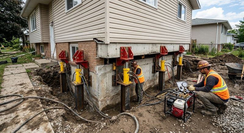 Foundation Lifting in Dighton, MA