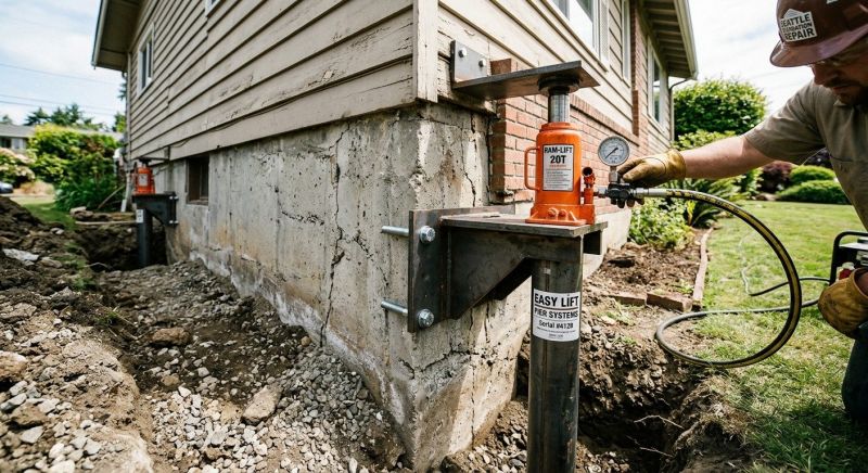 Foundation Lifting in Providence, RI