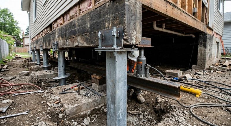Foundation Raising in East Providence, RI