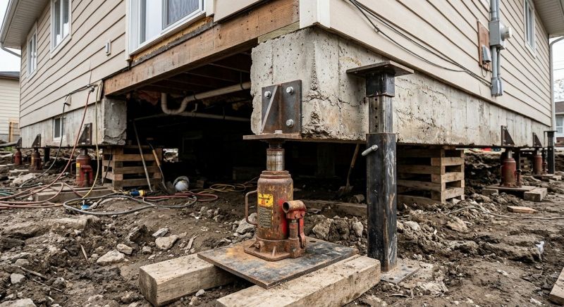 Foundation Raising in Warren, RI