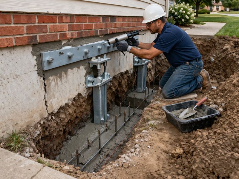 Foundation Repair in East Greenwich, RI