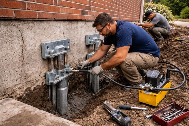 Foundation Repair in East Taunton, MA