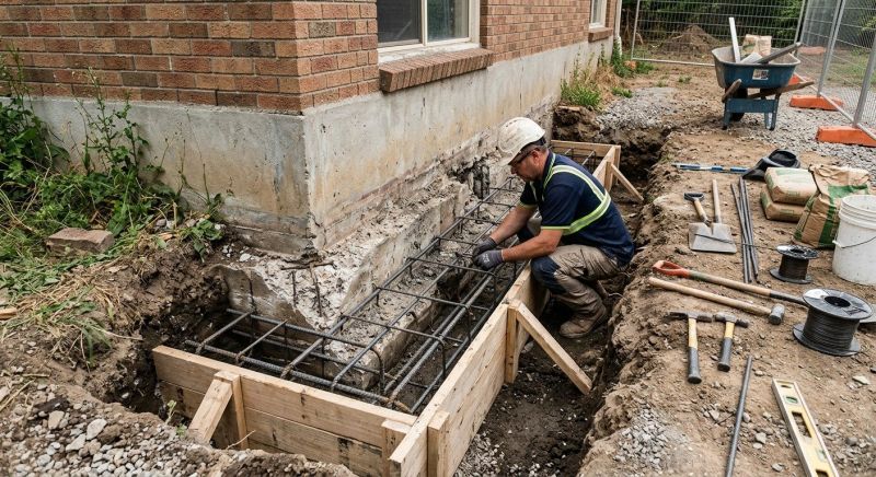 Foundation Repair in Rochester, MA