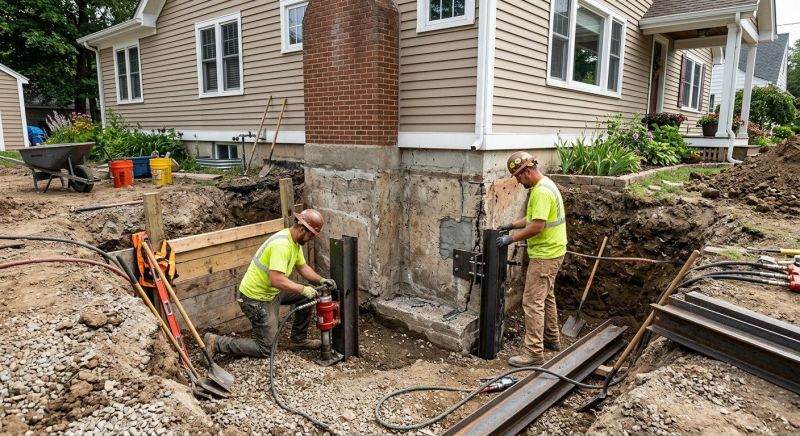 Foundation Repair in West Greenwich, RI