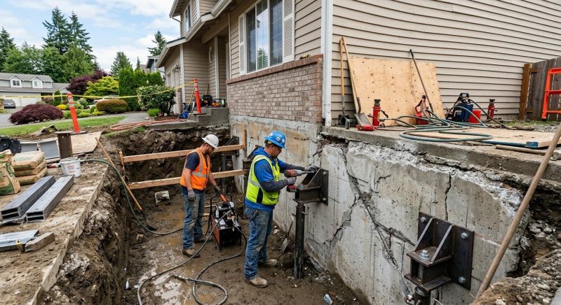 Foundation Restoration in Tiverton, RI