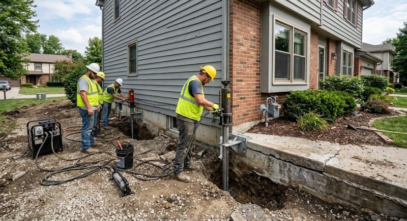 Foundation Stabilizing in Barrington, RI