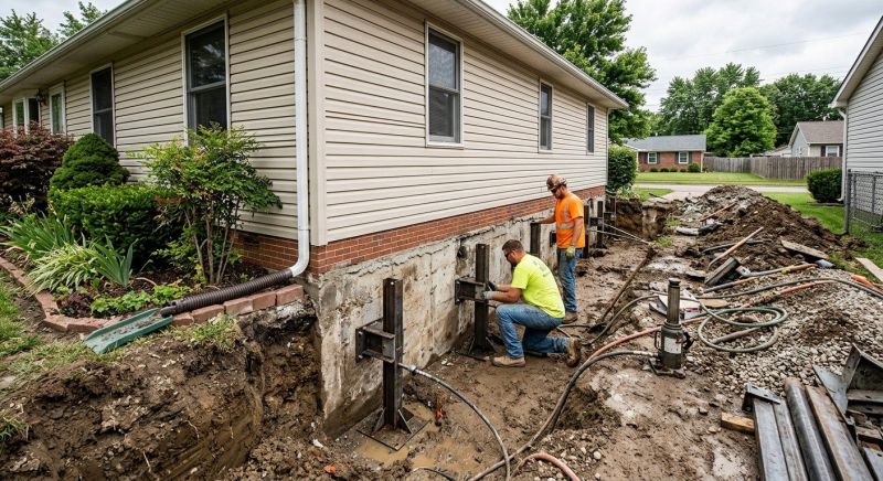 Foundation Stabilizing in Coventry, RI