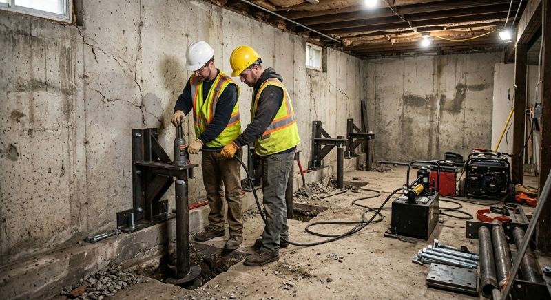 Foundation Stabilizing in North Dartmouth, MA