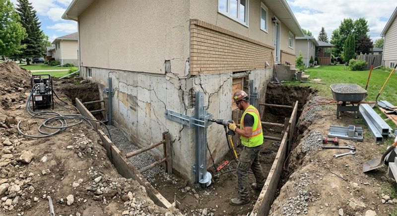 Foundation Structural Repair in Tiverton, RI