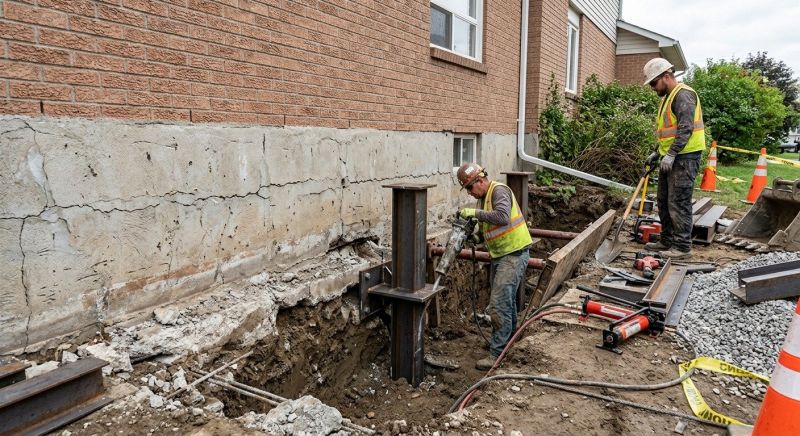 Foundation Structural Repair in Westport, MA