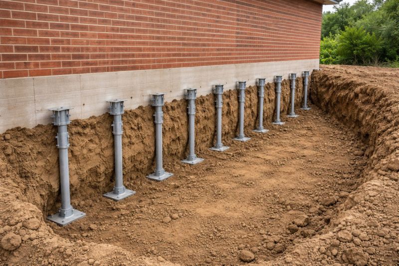 Helical Pile Installation in Tiverton, RI