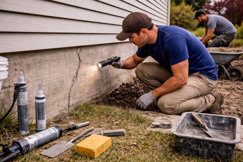 Home Foundation Repair in Barrington, RI
