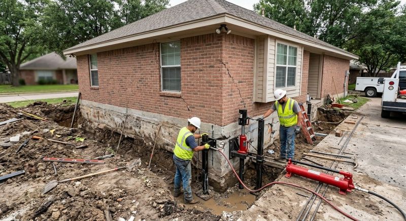 House Foundation Repair in Warren, RI