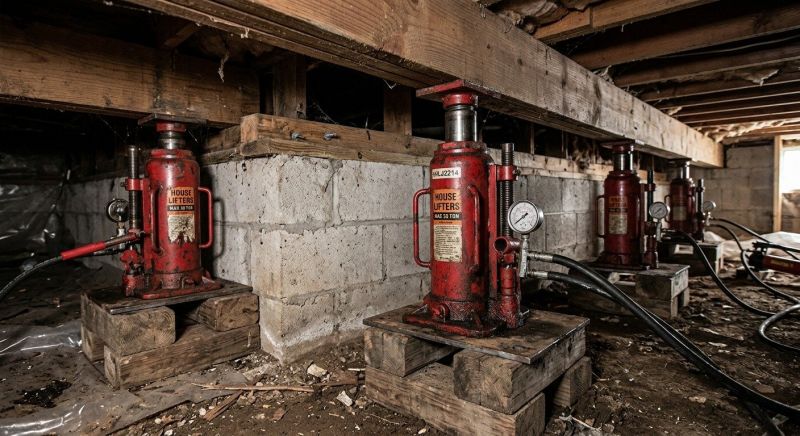 House Settling Repair in Tiverton, RI