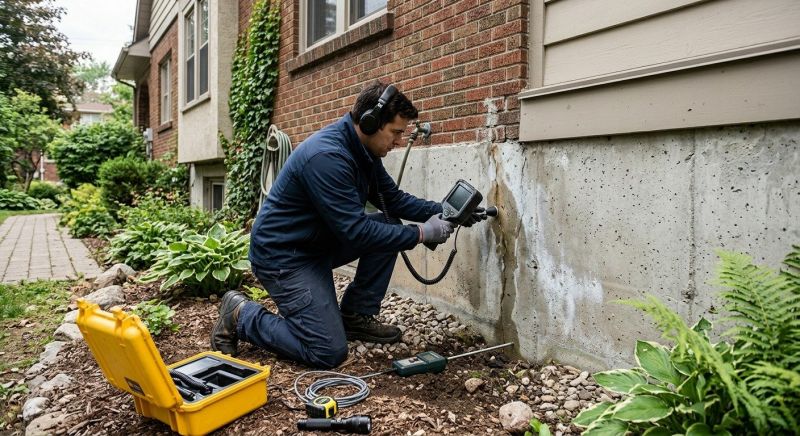 Leaking Foundation Repair in Tiverton, RI