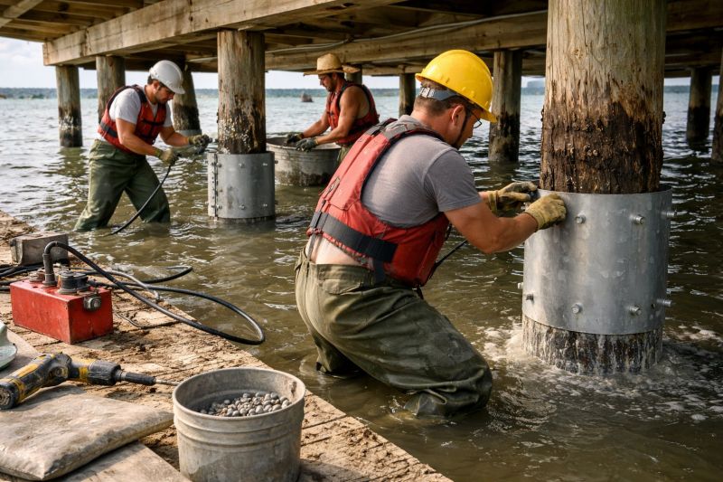 Piling Repair in Little Compton, RI