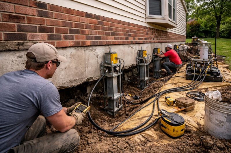 Settling Foundation Service in Coventry, RI